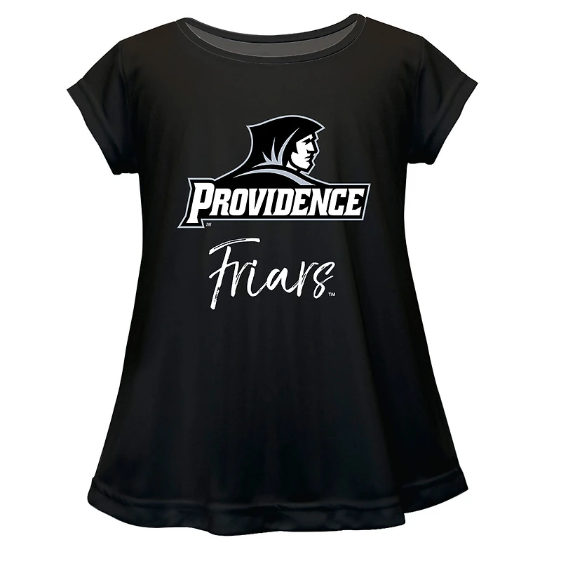 Infant Vive La Fete  Black Providence Friars A-Line Top