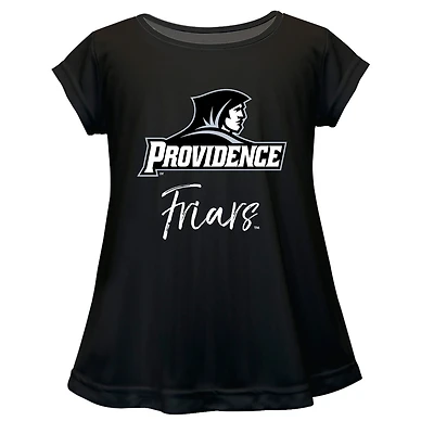 Infant Vive La Fete  Black Providence Friars A-Line Top