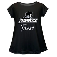 Infant Vive La Fete  Black Providence Friars A-Line Top