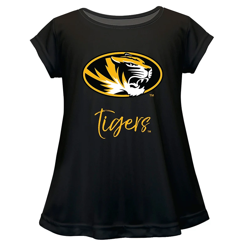 Infant Vive La Fete  Black Missouri Tigers A-Line Top