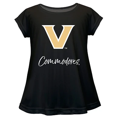 Infant Vive La Fete  Black Vanderbilt Commodores A-Line Top