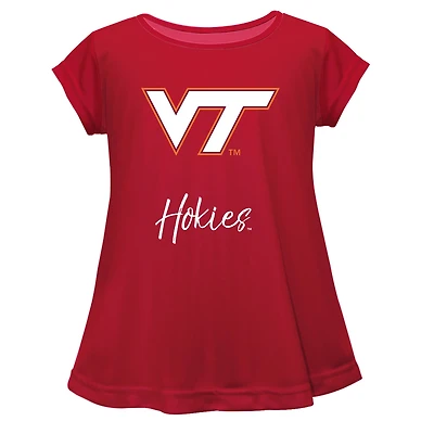 Infant Vive La Fete  Maroon Virginia Tech Hokies A-Line Top