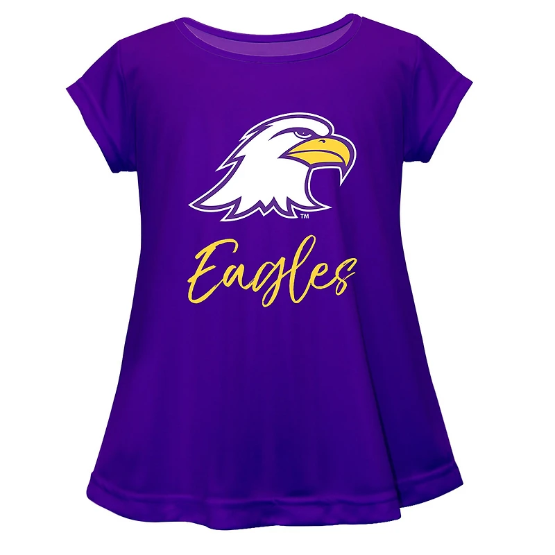 Youth Vive La Fete  Purple Ashland Eagles Toddler A-Line Top