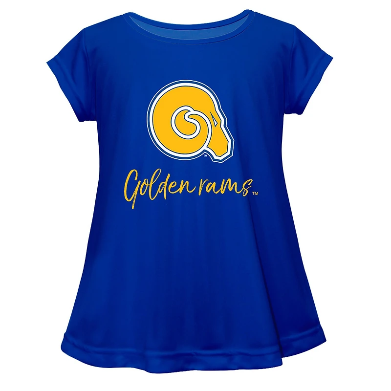 Youth Vive La Fete  Blue Albany State Golden Rams Toddler A-Line Top