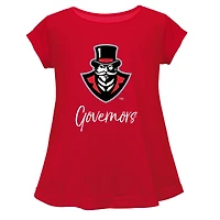 Youth Vive La Fete  Red Austin Peay State Governors Toddler A-Line Top