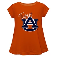 Youth Vive La Fete  Orange Auburn Tigers Toddler A-Line Top