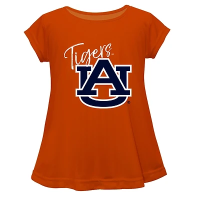 Youth Vive La Fete  Orange Auburn Tigers Toddler A-Line Top