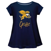 Youth Vive La Fete  Navy Canisius College Golden Griffins Toddler A-Line Top