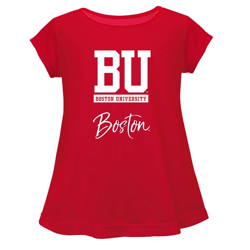 Youth Vive La Fete  Scarlet Boston University Toddler A-Line Top