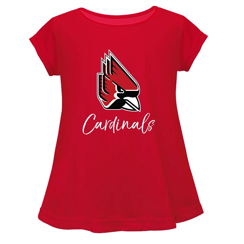 Youth Vive La Fete  Cardinal Ball State Cardinals Toddler A-Line Top
