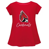 Youth Vive La Fete  Cardinal Ball State Cardinals Toddler A-Line Top