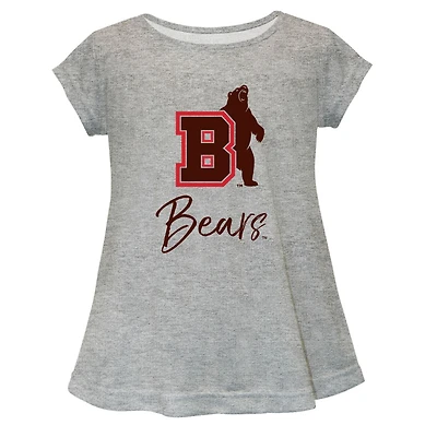 Youth Vive La Fete  Gray Brown Bears Toddler A-Line Top