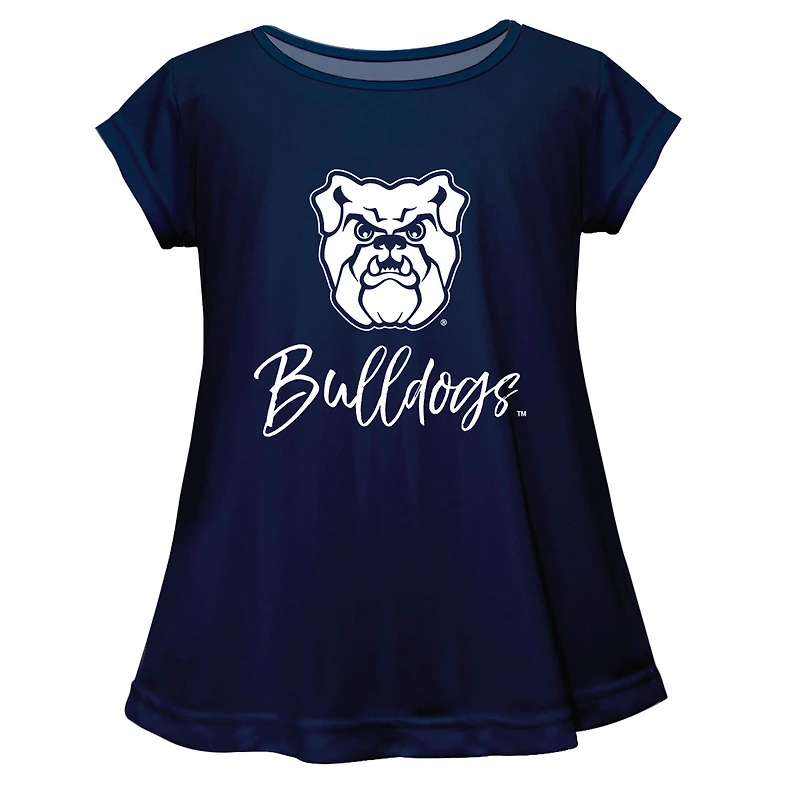 Youth Vive La Fete  Navy Butler Bulldogs Toddler A-Line Top