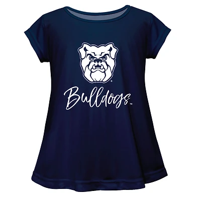 Youth Vive La Fete  Navy Butler Bulldogs Toddler A-Line Top