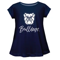 Youth Vive La Fete  Navy Butler Bulldogs Toddler A-Line Top