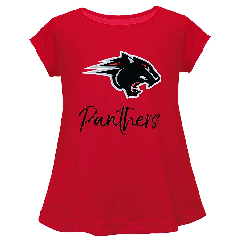 Youth Vive La Fete  Red Clark Atlanta University Panthers Toddler A-Line Top