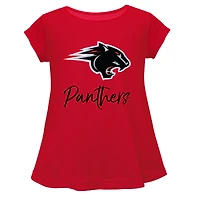 Youth Vive La Fete  Red Clark Atlanta University Panthers Toddler A-Line Top