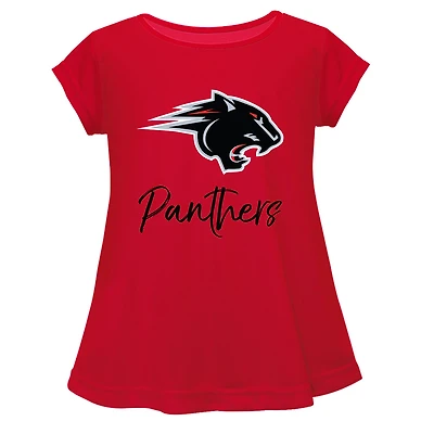 Youth Vive La Fete  Red Clark Atlanta University Panthers Toddler A-Line Top