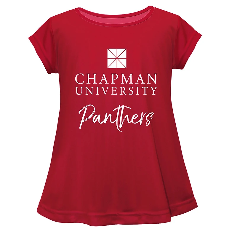 Youth Vive La Fete  Red Chapman Panthers Toddler A-Line Top