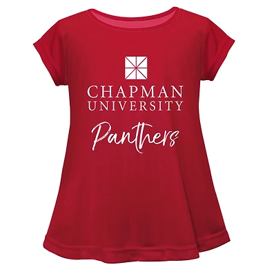 Youth Vive La Fete  Red Chapman Panthers Toddler A-Line Top