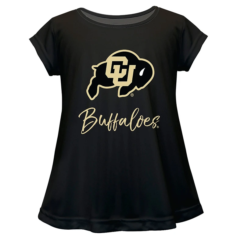 Youth Vive La Fete Black Colorado Buffaloes Toddler A-Line Top