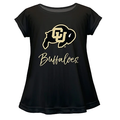 Youth Vive La Fete  Black Colorado Buffaloes Toddler A-Line Top