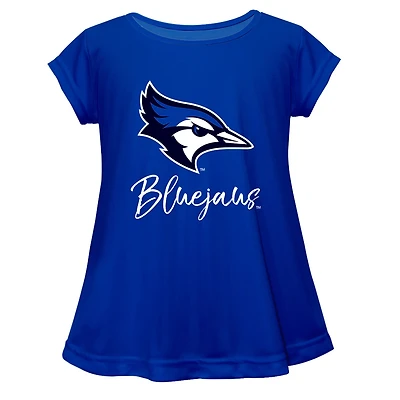 Youth Vive La Fete  Blue Creighton Bluejays Toddler A-Line Top