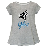 Youth Vive La Fete  Gray Cal State San Bernardino Coyotes Toddler A-Line Top