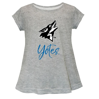Youth Vive La Fete  Gray Cal State San Bernardino Coyotes Toddler A-Line Top