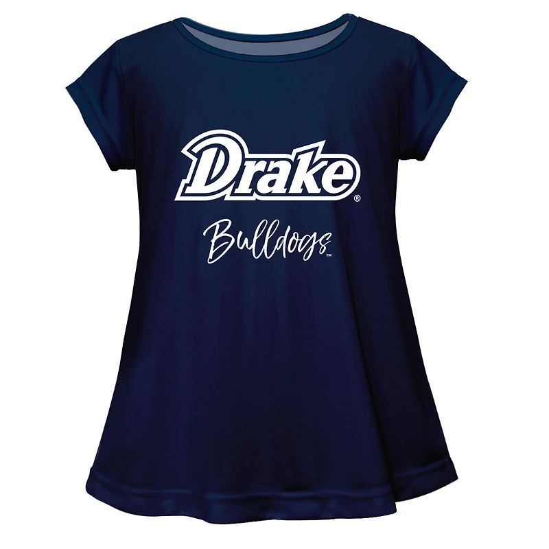Youth Vive La Fete  Navy Drake Bulldogs Toddler A-Line Top
