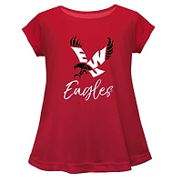 Youth Vive La Fete  Red Eastern Washington Eagles Toddler A-Line Top