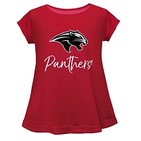 Youth Vive La Fete  Red Florida Tech Panthers Toddler A-Line Top