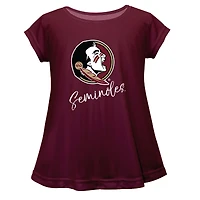 Youth Vive La Fete  Garnet Florida State Seminoles Toddler A-Line Top