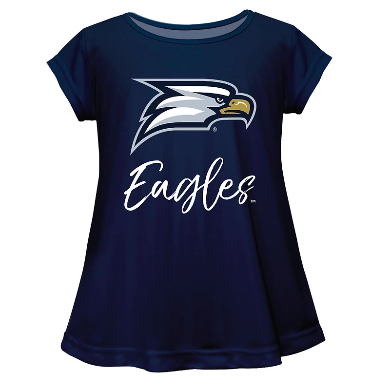 Youth Vive La Fete  Navy Georgia Southern Eagles Toddler A-Line Top