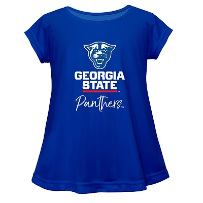 Youth Vive La Fete  Blue Georgia State Panthers Toddler A-Line Top