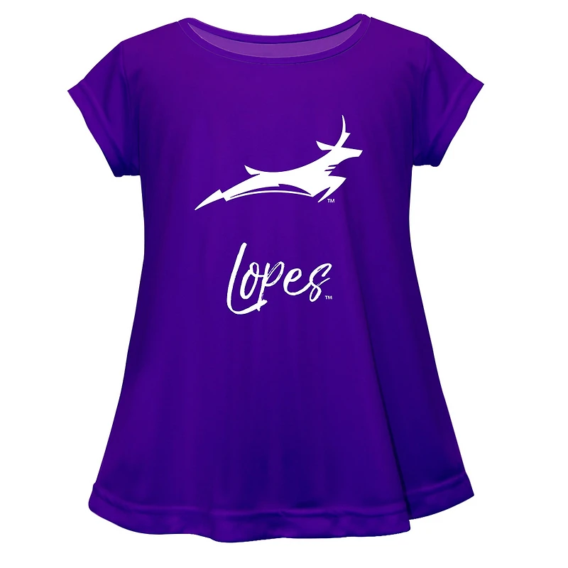 Youth Vive La Fete  Purple Grand Canyon Antelopes Toddler A-Line Top