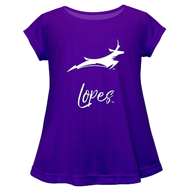 Youth Vive La Fete  Purple Grand Canyon Antelopes Toddler A-Line Top