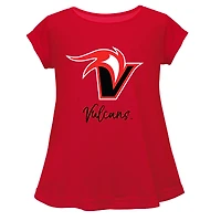 Youth Vive La Fete  Red Hawaii Hilo Vulcans Toddler A-Line Top