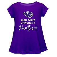 Youth Vive La Fete  Purple High Point Panthers Toddler A-Line Top
