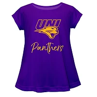 Youth Vive La Fete  Purple Northern Iowa Panthers Toddler A-Line Top