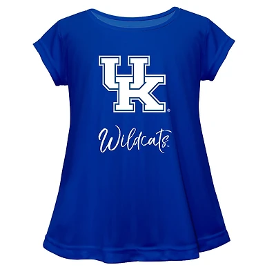 Youth Vive La Fete  Blue Kentucky Wildcats Toddler A-Line Top