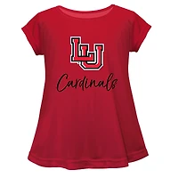 Youth Vive La Fete  Red Lamar Cardinals Toddler A-Line Top