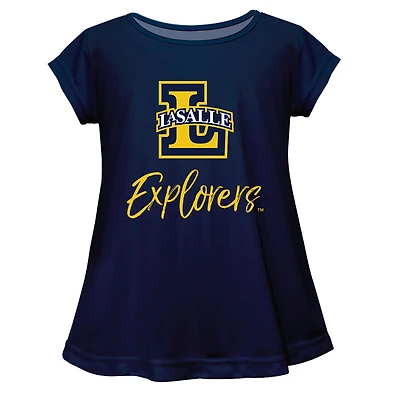 Youth Vive La Fete  Navy La Salle Explorers Toddler A-Line Top