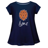 Youth Vive La Fete  Navy Lincoln Lions Toddler A-Line Top
