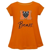 Youth Vive La Fete  Orange Mercer Bears Toddler A-Line Top