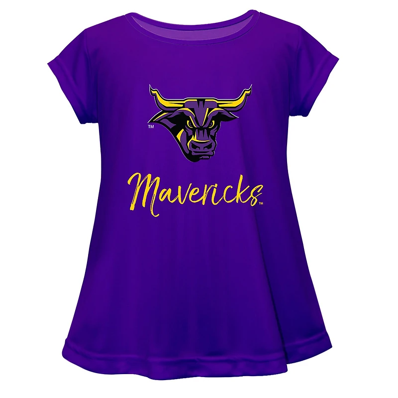 Youth Vive La Fete  Purple Minnesota State Mavericks Toddler A-Line Top