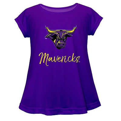 Youth Vive La Fete  Purple Minnesota State Mavericks Toddler A-Line Top
