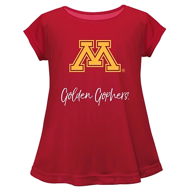 Youth Vive La Fete  Maroon Minnesota Golden Gophers Toddler A-Line Top