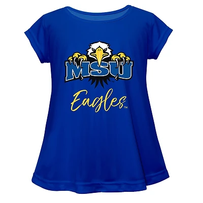 Youth Vive La Fete  Blue Morehead State Eagles Toddler A-Line Top