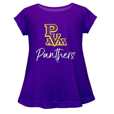 Youth Vive La Fete  Purple Prairie View A&M Panthers Toddler A-Line Top